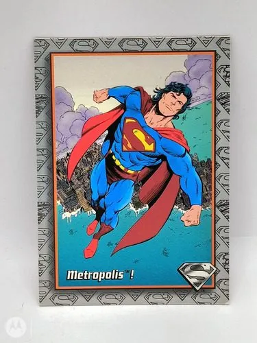 Tarjeta The Return Of Superman Metropolis! #96 Skybox Dc '93