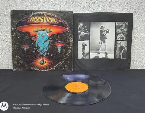 Disco Acetato Boston More Than Feeling 1976 Epic Music Usa Estándar