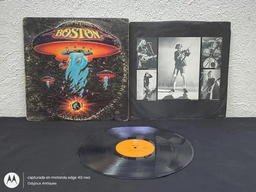 Disco Acetato Boston More Than Feeling 1976 Epic Music Usa Estándar — Audio vintage, años 70s
