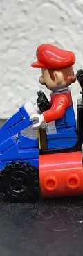 Figura Mario Kart Carrito Go Kart Armable Y Desarmable — Coleccionables vintage (foto 4)