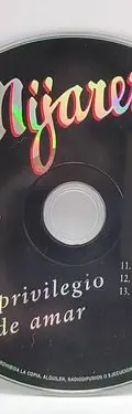 Cd Mijares El Privilegio De Amar 1998 Polygram Solo Disco Estándar — Audio vintage, años 90s