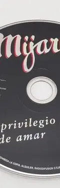 Cd Mijares El Privilegio De Amar 1998 Polygram Solo Disco Estándar — Audio vintage, años 90s (foto 2)