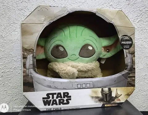 Peluche Con Sonidos Ruz Baby Yoda The Mandalorian Star Wars Verde Cafe