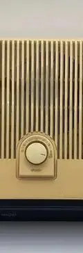 Radio Reloj Sanyo Rm5011 Vintage De Los Años 70s Con Detalle Beige Beige — Audio vintage, años 70s (foto 5)