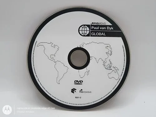 Dvd Paul Van Dyk - Global Año 2003 Solo Disco Original — Video vintage, años NOW