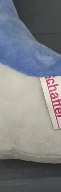 Delfin De Peluche Marca Schaffer Hecho En Indonesia 33cm Azul Con Blanco — Coleccionables vintage (foto 7)