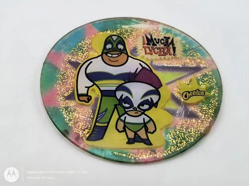 Tazo Glitter Mucha Lucha #133 Sabritas Año 2005 Retro Orig — Coleccionables vintage, años NOW