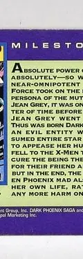 Tarjeta Dark Phoenix Saga #195 Impel Marvel Universe 1992 — Coleccionables vintage, años 90s (foto 2)