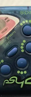 Radio Sony Psyc Am/fm Y Reloj Srf-psy04 Vintage De Colección Azul Petróleo — Audio vintage, años 90s (foto 8)