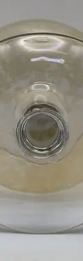 Copa De Cristal Antigua Para Brandy Deslavada Vintage 90ml Ámbar Deslavada — Decoración vintage (foto 8)