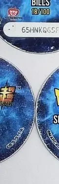 Tazos Dragon Ball Super Año 2019 #11 #18 #86 #91 #95 5-pack — Coleccionables vintage, años NOW (foto 8)
