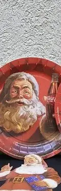 Lote Coleccionables Navideños Coca Cola Santa Claus 12-pack — Coleccionables vintage (foto 3)