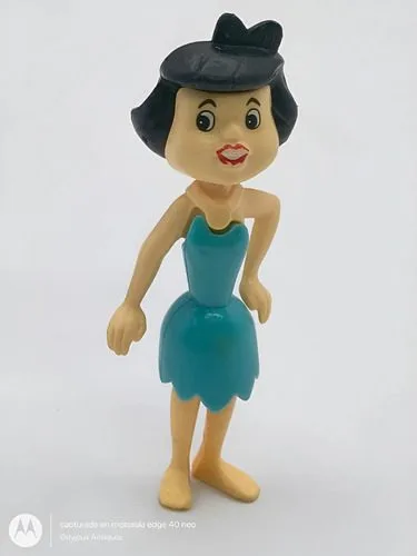 Figura Coleccionable Betty Mármol Los Picapiedra Kinder 90's — Coleccionables vintage, años 90s