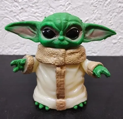 Figura Baby Yoda Star Wars Resina/plástico 9cm — Coleccionables vintage, años NOW