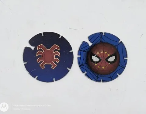Tazos Spiderman Lejos De Casa Año 2019 #20 #41 Marvel 2-pack