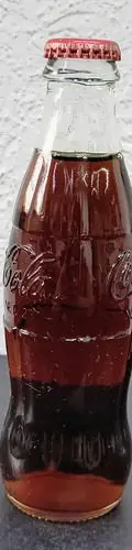 Botella Coca Cola Vidrio 237ml Sellada Vintage Original — Coleccionables vintage, años 90s (foto 3)