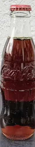 Botella Coca Cola Vidrio 237ml Sellada Vintage Original — Coleccionables vintage, años 90s (foto 2)
