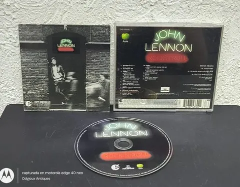 Cd Jhon Lennon - Rock 'n' Roll Remixed & Remastered Emi 2004 Estándar