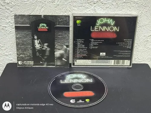 Cd Jhon Lennon - Rock 'n' Roll Remixed & Remastered Emi 2004 Estándar — Audio vintage, años NOW