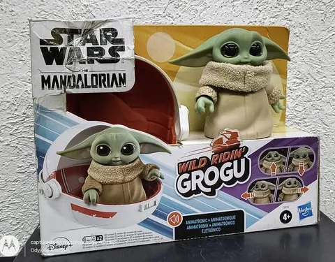Juguete Animatronico Star Wars Hasbro Wild Ridin' Grogu