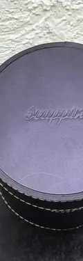 Estuche/cilindro De Vinipiel Marca Scappino Usado Original — Coleccionables vintage (foto 4)
