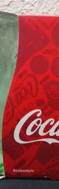 Vaso Coca Cola Retro-vintage Verde De Vidrio Set 2pzas 495ml Verde — Coleccionables vintage, años NOW (foto 5)