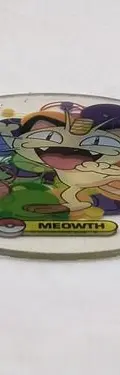 Tazo Pokémon Crystal #t-138 Meowth Año 2007 Original — Gaming vintage, años NOW (foto 3)
