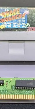 Space Invaders Para Snes Super Nintendo Original — Gaming vintage, años 90s