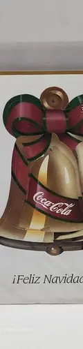 Decorines Coca Cola Colección Esferas Cartón Lote 3pz 90's — Coleccionables vintage, años 90s (foto 4)