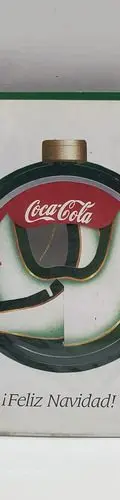Decorines Coca Cola Colección Esferas Cartón Lote 3pz 90's — Coleccionables vintage, años 90s (foto 3)