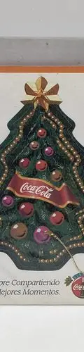 Decorines Coca Cola Colección Esferas Cartón Lote 3pz 90's — Coleccionables vintage, años 90s (foto 2)