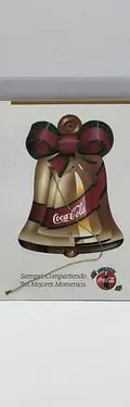 Decorines Coca Cola Colección Esferas Cartón Lote 3pz 90's — Coleccionables vintage, años 90s