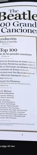 Revista Rolling Stone The Beatles 100 Grandes Canciones — Coleccionables vintage, años NOW (foto 4)