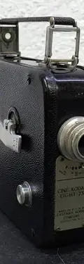 Cámara Vintage Cine Kodak Eight-25 Hecha En U.s.a Año 1934 Negro — Tech vintage