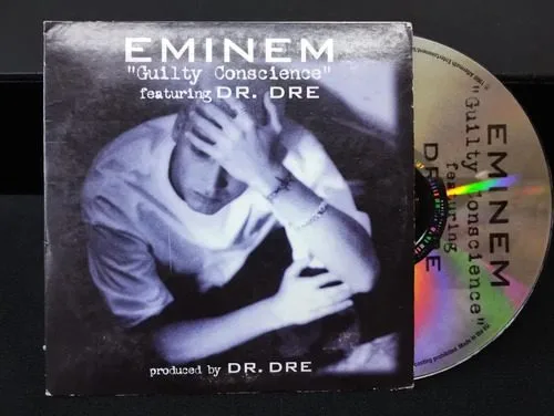 Cd Eminem - Guilty Conscience Featuring Dr. Dre - Single Usa Sencillo — Audio vintage, años 90s