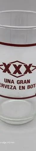 Vaso De Cristal Vintage Promocional Cerveza Xxx Circa 60's Transparente — Coleccionables vintage, años 60s (foto 2)