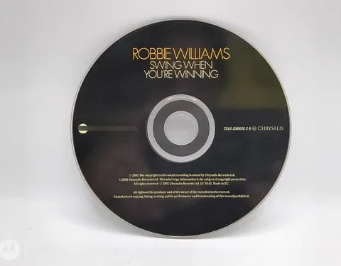Cd Robbie Williams Swing When You're Winning 2001 Solo Disco Estándar