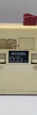 Radio Am/fm Bontempi Sr-7250 Retro Años 80's Con Detalle Beige — Audio vintage, años 80s (foto 5)
