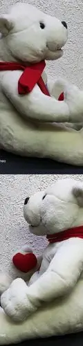 Peluches Osos Polar Papa Hijo Coca Cola Tesoro De La Navidad Blanco — Coleccionables vintage, años 90s (foto 5)