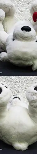 Peluches Osos Polar Papa Hijo Coca Cola Tesoro De La Navidad Blanco — Coleccionables vintage, años 90s (foto 10)