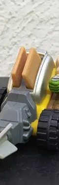 Figura Brick Bazooka Small Soldiers Promo Burger King 2008 Amarillo — Coleccionables vintage, años NOW