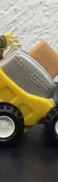 Figura Brick Bazooka Small Soldiers Promo Burger King 2008 Amarillo — Coleccionables vintage, años NOW (foto 5)