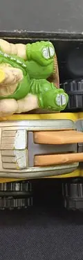 Figura Brick Bazooka Small Soldiers Promo Burger King 2008 Amarillo — Coleccionables vintage, años NOW (foto 7)