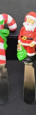 Esparcidores Navideños Vintage 90's 4-pack Boston  Warehouse Verde Y Rojo — Decoración vintage, años 90s