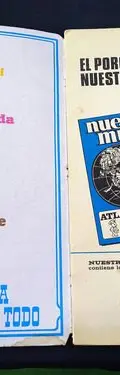 Bimbo Marinela Nuestro Mundo 2 Atlas Álbum 70s Retro Cartas — Coleccionables vintage, años 70s (foto 3)