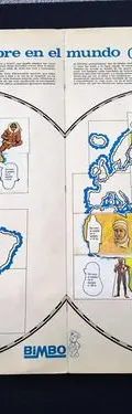 Bimbo Marinela Nuestro Mundo 2 Atlas Álbum 70s Retro Cartas — Coleccionables vintage, años 70s (foto 5)