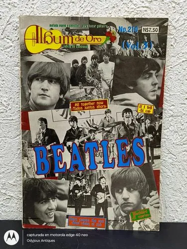 Revista Álbum De Oro #210 The Beatles Vol.3 — Coleccionables vintage, años 70s