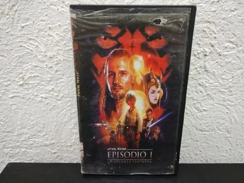 Vhs Star Wars Episodio 1 La Amenaza Fantasma Re-pro Vintage — Video vintage, años 90s