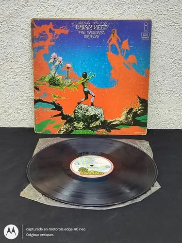 Disco Vinilo Uriah Heep The Magicians Birthday Polydor 1973 Estándar