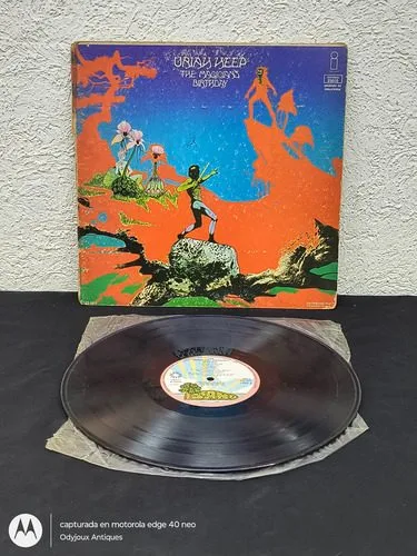 Disco Vinilo Uriah Heep The Magicians Birthday Polydor 1973 Estándar — Audio vintage, años 70s
